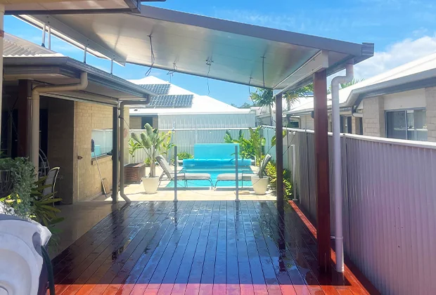 Deck and Patios finished by a team of expert builders